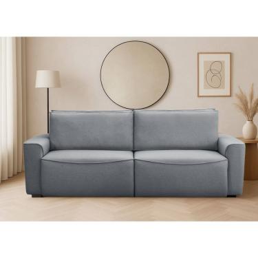 Imagem de Sofa 3 Lugares Retratil e Reclinavel Linho Nobile Ferguile