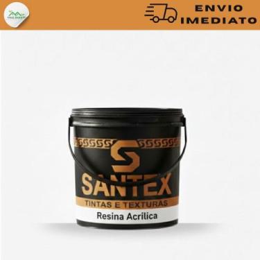 Imagem de Resina Acrílica Incolor Brilhante Base Água - Santex, 3,600 Ml