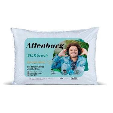 Imagem de Travesseiro Altenburg Silk Touch 50x70 Toque De Seda Macio, UN, Branco