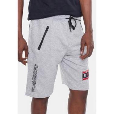 Imagem de Bermuda Starter Moletom Collab Flamengo Oficial Masculino-Masculino