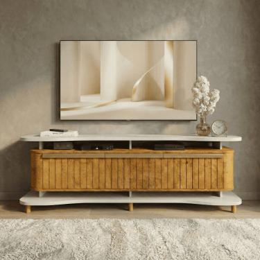 Imagem de Rack Guarapari Para Tv 180cm Design Orgânico Moderno