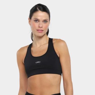 Imagem de Top Olympikus Essential Feminino, Preto, M