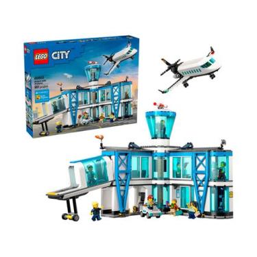 Imagem de LEGO City Aeroporto com Avião 60502 887 Peças