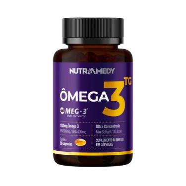 Imagem de Ômega 3 Ultra Concentrado com EPA DHA  Qualidade MEG3 - Nutramedy