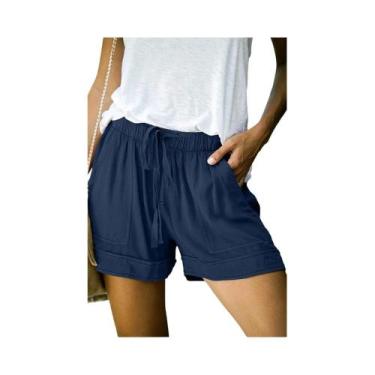 Imagem de Shorts De Seda Com Renda De Cintura Alta Para Mulheres, Confortáveis E