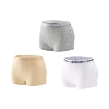 Imagem de Calcinhas Esportivas Sem Costura De Algodão Para Mulheres, 3 Peças, Co