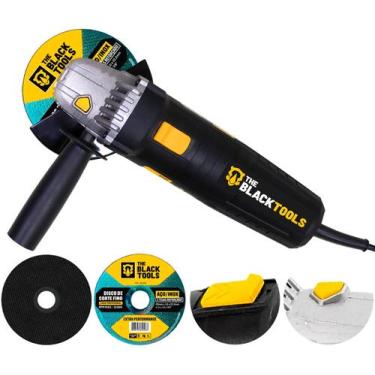 Imagem de Esmerilhadeira Lixadeira Angular Bta750 750w 115mm 127V The Black Tool