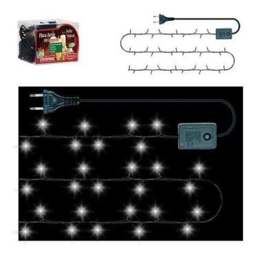 Imagem de Pisca Pisca Arroz Branco 100 Luzes Led 220v Brilhantes Zein