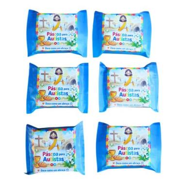 Imagem de Kit 6 tabletes de chocolate Inclusivo para Autistas + jogo Memória Pás