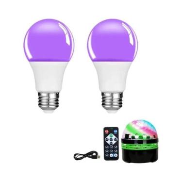 Imagem de Lâmpada UV Roxa De 12W E27 Para Suprimentos De Festa, Decoração De Atm