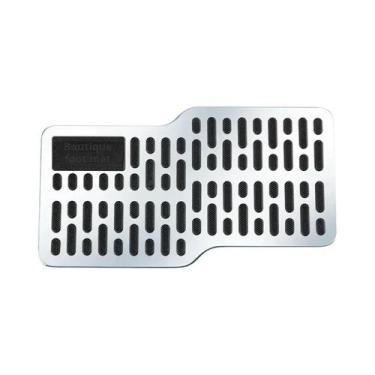 Imagem de Tapetes Antiderrapantes De Aço Inoxidável Preto, Bege E Marrom Para Pe