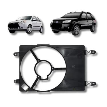 Imagem de Defletor Da Ventoinha Do Radiador Ecosport - Novo Fiesta 2003 Até 2010
