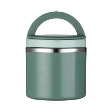 Imagem de Pote Térmico Infantil De Aço Inoxidável 630/1000ML Para Alimentos, Cop