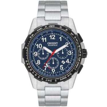 Imagem de Relógio orient masculino st elite air solartech mbssc289 d2sx