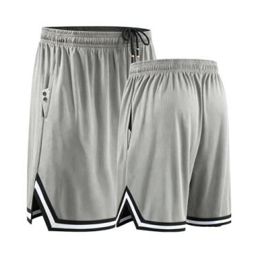 Imagem de Shorts De Basquete Masculinos De Verão Para Corrida, Treino E Fitness 