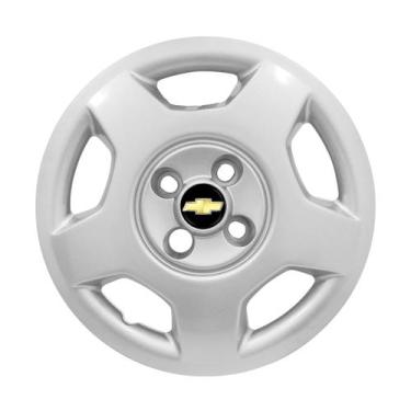 Imagem de Calota Aro 14 Gm Corsa Hatch Sedan 2004 2005 2006.2010 2012 Prata - GF