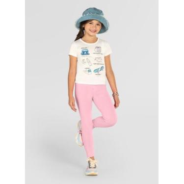Imagem de Calça Legging Infantil Menina- Brandili, Cinza claro, 2