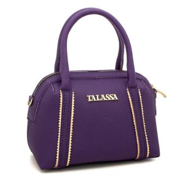 Imagem de Bolsa Feminina Pequena Talassa Clutch Festa Mini Bag Luxo Transversal