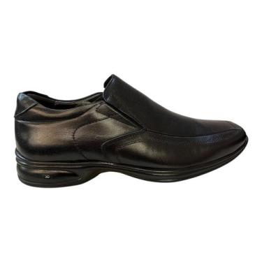 Imagem de Sapato Masculino Casual Jota Pe Social Ultraconforto Couro 3D Vision 7