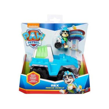 Imagem de Carrinho de Brinquedo Patrulha Canina Veículo de - Resgate Rex Sunny B