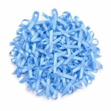 Imagem de Kit 500 Laços de Cetim Decorativos - Kubit, Azul