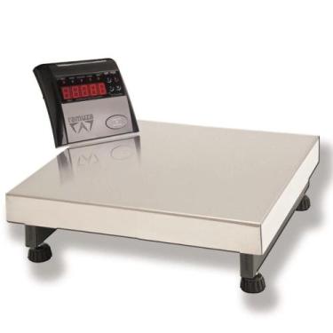 Imagem de Balança Comercial Industrial 500kg/100g - Selo Inmetro - DP 500 - Ramu