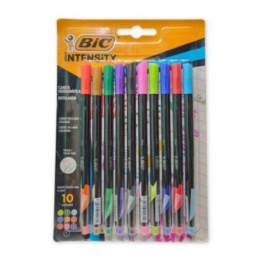 Imagem de Caneta hidrográfica Ultra Fina Intensity 0.4mm com 10 unidades - Bic