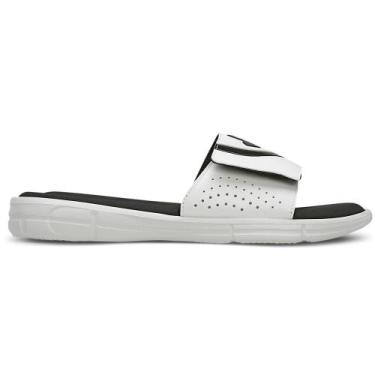 Imagem de Chinelo Unissex Under Armour Ignite VI SL, Branco, 41-42