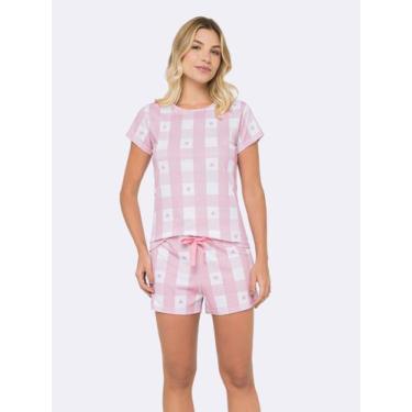 Imagem de Pijama Feminino Manga Curta Sweet Heritage - Veggi, Branco, M, Feminin