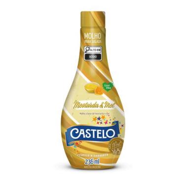 Imagem de Molho para Salada Mostarda e Mel Castelo Leve Vita 236ml - Castelo Ali