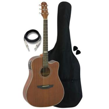 Imagem de Violão Strinberg SD200C Folk Eletroacústico, SD200c Mahogany