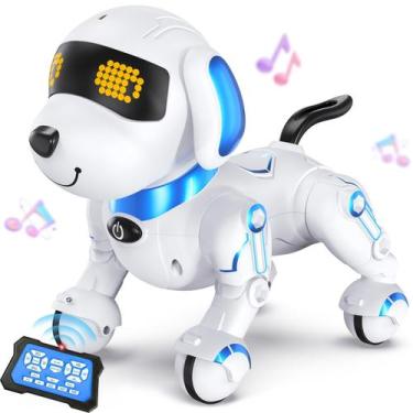 Imagem de Robô Cachorro MindPal - Controle Remoto, 17 Funções, Indicado para Cri