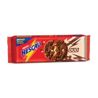 Imagem de 10 Unidades Biscoito Cookies Duo Nescau Nestlé 60G