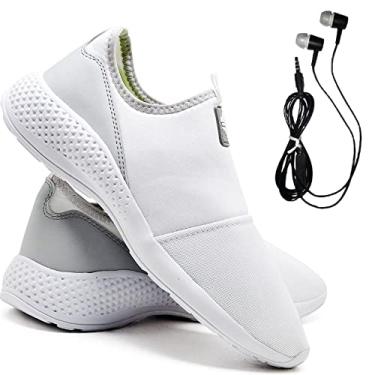 Imagem de Tênis Sapatilha + Fone - Branco - 37