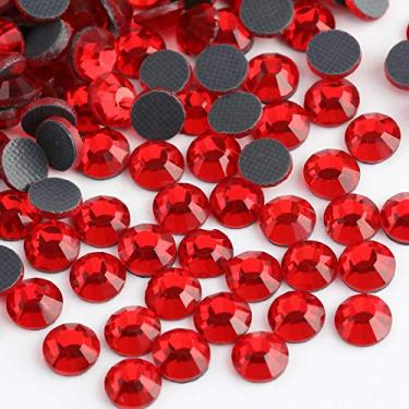 Imagem de Beadsland cristal Hotfix strass, pedra de corte à máquina 2880 peças/pacote (Light Siam, SS6/2mm)