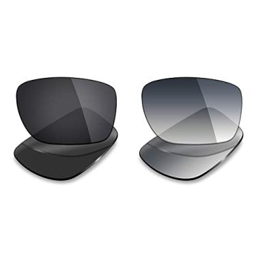 Imagem de Mryok 2 pares de lentes polarizadas de substituição para óculos de sol Oakley Turbine – opções