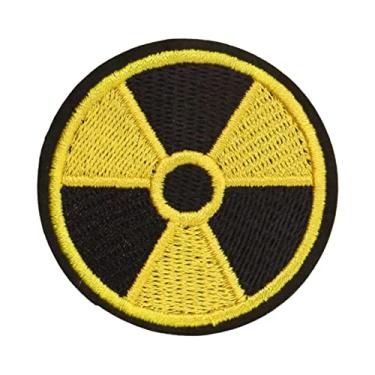 Imagem de Ferro em Patches | perigo nuclear fácil limpar remendo bordado costurar ou passar a ferro - distintivo remendo bordado fácil limpar para roupas mochilas chapéus camiseta Fovolat