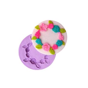 Imagem de Molde De Silicone Arabesco Floral