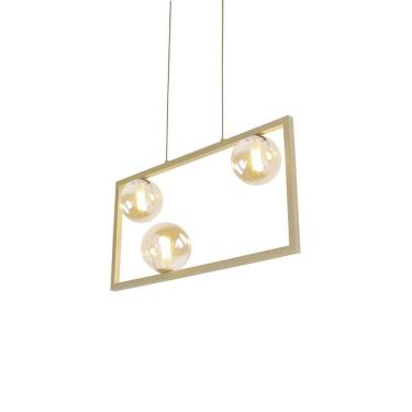 Imagem de Lustre Pendente Quality Orbit II 1556 Dourado G9 Bivolt