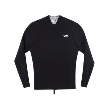 Imagem de RVCA Mens 2mm Back Zip Wetsuit Jacket - Balance (Black, 2X-Large)