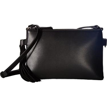 Imagem de French Connection Bolsa transversal preta Reese Trio