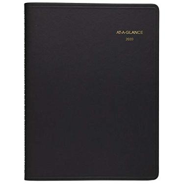 Imagem de AT-A-GLANCE Agenda semanal/livro de compromissos 2020, 21 x 28 cm, grande, preto (7095005)