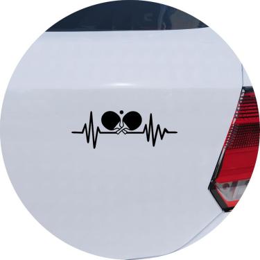Imagem de Adesivo de Carro Paixão pelo Ping Pong
