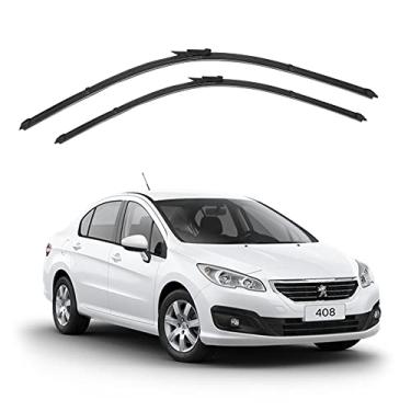 Imagem de Par Palheta Limpador Parabrisa Peugeot 408 2011 2012 2013 2014 2015 2016 2017 2018 2019 2020 2021 2022