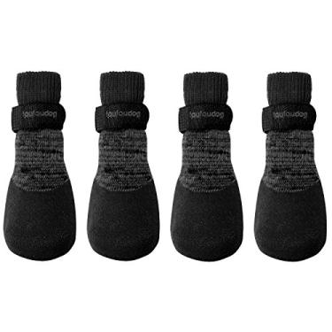 Imagem de FouFou Dog 82547 2017 Meias de borracha mergulhadas, GG, pretas
