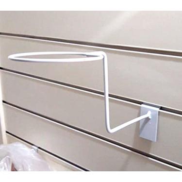 Imagem de Expositor Para Bone Capacete Chapéu De Painel Canaletado Kit C/10 Peças