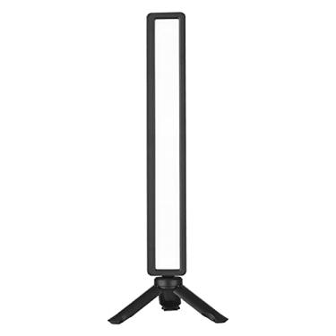 Imagem de Andoer Monitor de laptop de computador, barra de luz, luz de videoconferência, lâmpadas de preenchimento alimentadas por USB, 3 cores, temperatura regulável com mini braçadeira de tela de tripé para videoconferências remotas