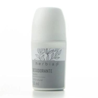 Imagem de Desodorante Natural Roll-On Neutro - 50 Ml Herbia