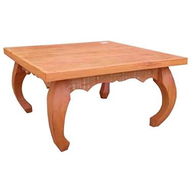 Imagem de Mesa de Centro Rústica Dunas em Madeira de Demolição - Cód 1869