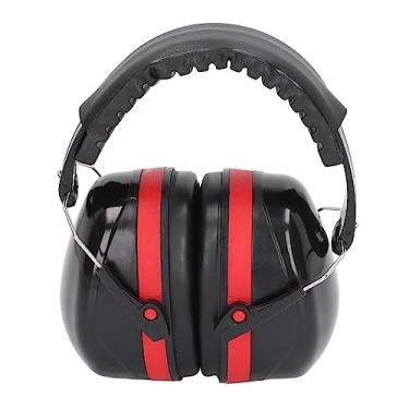 Imagem de Fones de Ouvido Com Cancelamento de Ruído e Proteção Auricular para Bebês Fones de Ouvido Giratórios Ajustáveis ​​em 360 Graus para Avião (vermelho preto)